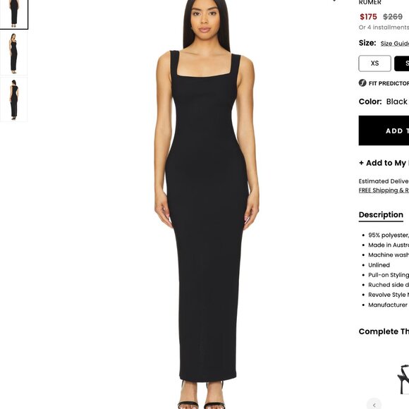Rumer Bonita Maxi Dress - Picture 1 of 5